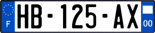 HB-125-AX