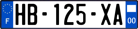 HB-125-XA