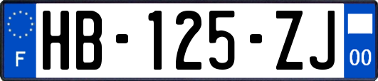 HB-125-ZJ