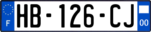 HB-126-CJ