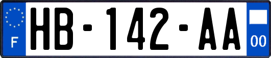 HB-142-AA