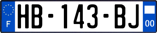 HB-143-BJ