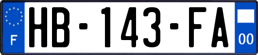 HB-143-FA