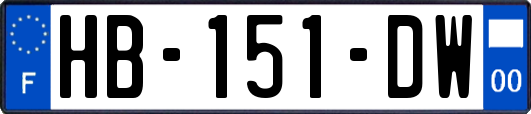 HB-151-DW