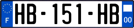 HB-151-HB