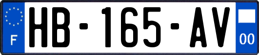 HB-165-AV