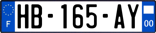 HB-165-AY