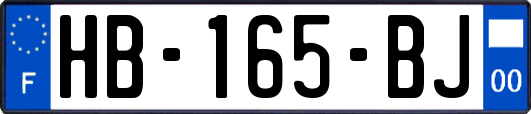 HB-165-BJ