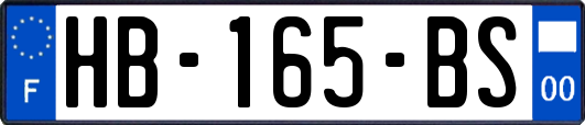 HB-165-BS