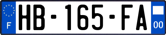 HB-165-FA