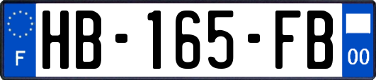 HB-165-FB