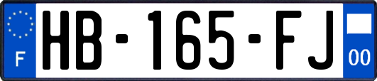HB-165-FJ