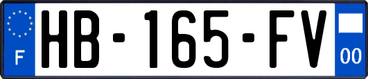 HB-165-FV