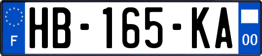 HB-165-KA