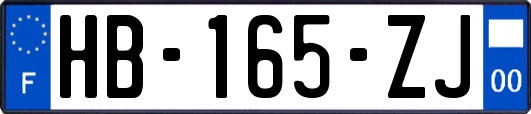 HB-165-ZJ