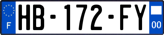 HB-172-FY