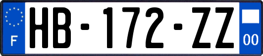HB-172-ZZ