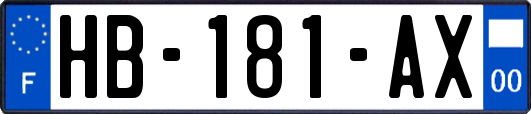 HB-181-AX