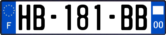 HB-181-BB