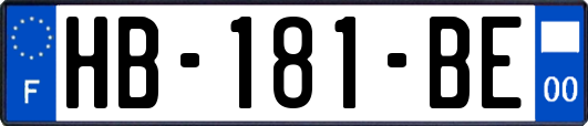 HB-181-BE