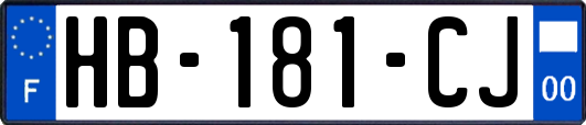 HB-181-CJ