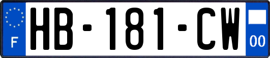 HB-181-CW