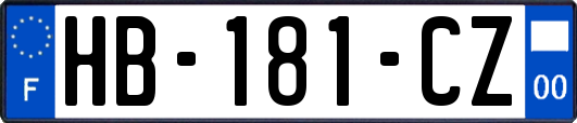 HB-181-CZ
