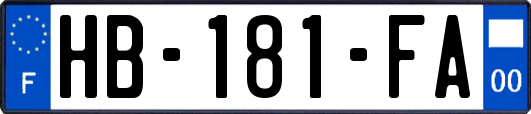 HB-181-FA