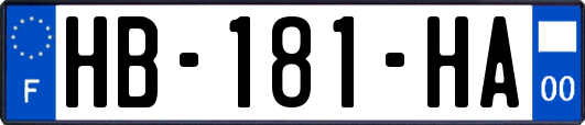 HB-181-HA
