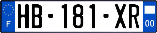 HB-181-XR