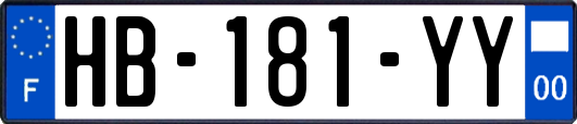 HB-181-YY