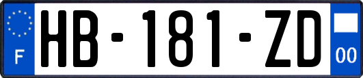 HB-181-ZD
