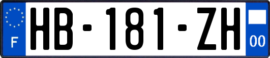 HB-181-ZH