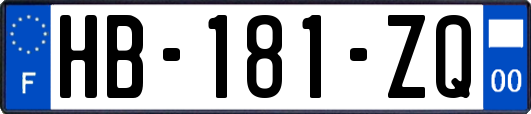 HB-181-ZQ