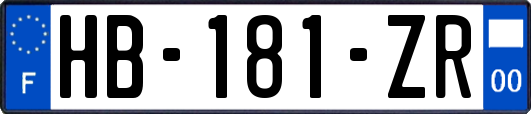HB-181-ZR