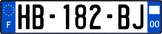 HB-182-BJ