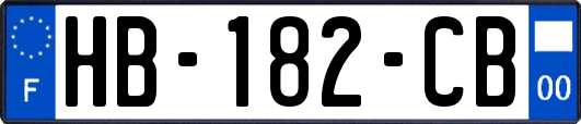 HB-182-CB