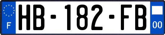 HB-182-FB