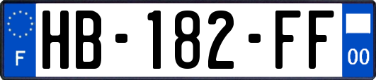 HB-182-FF