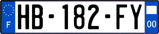 HB-182-FY