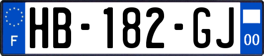 HB-182-GJ