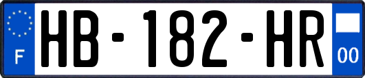 HB-182-HR
