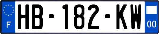 HB-182-KW