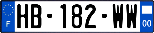 HB-182-WW
