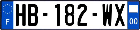 HB-182-WX