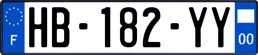 HB-182-YY