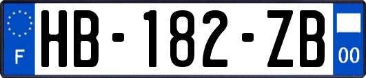 HB-182-ZB