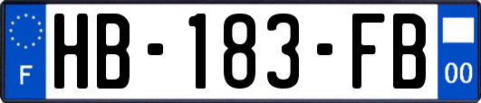 HB-183-FB