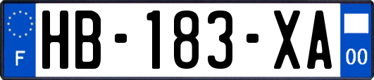HB-183-XA