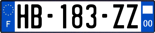 HB-183-ZZ